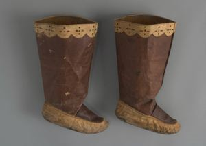 Image: Women's Boots with Lace Top